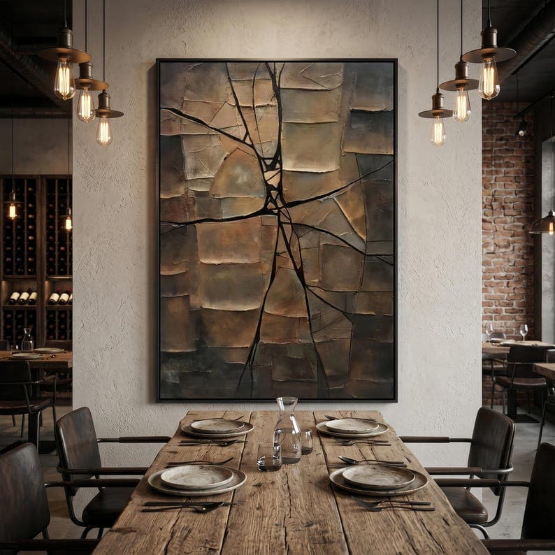 Colorful Art No. 05 hand-painted wall artwork