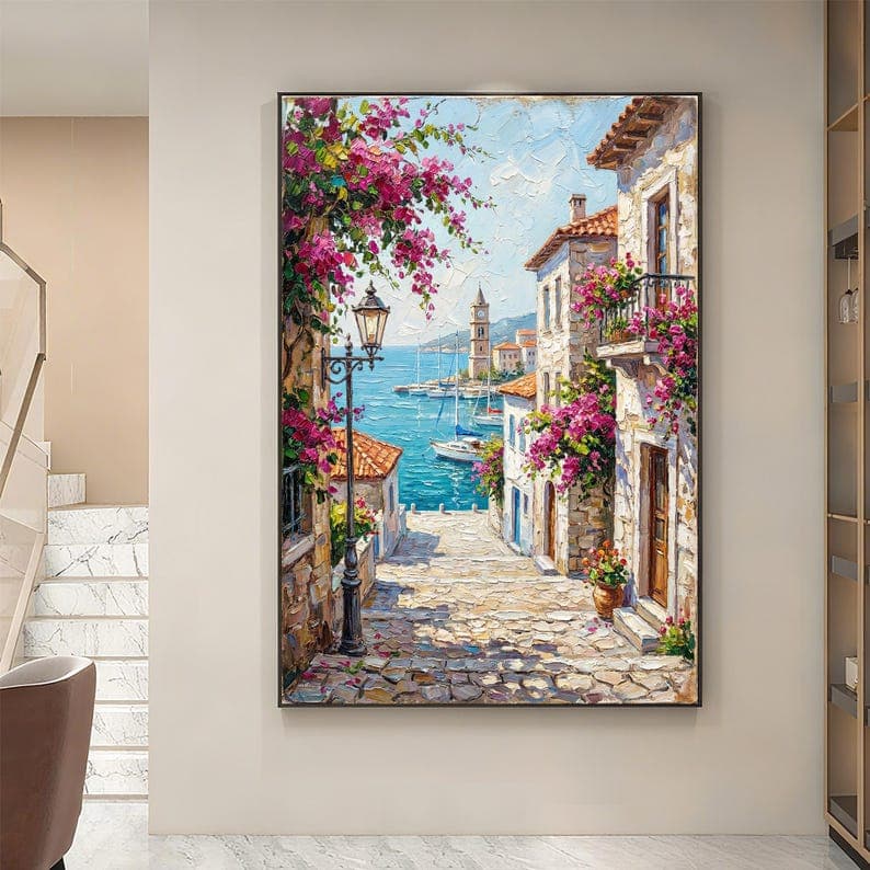 Colorful Art No. 06 hand-painted wall artwork