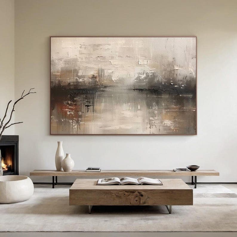 Neutral Abstract Art collection