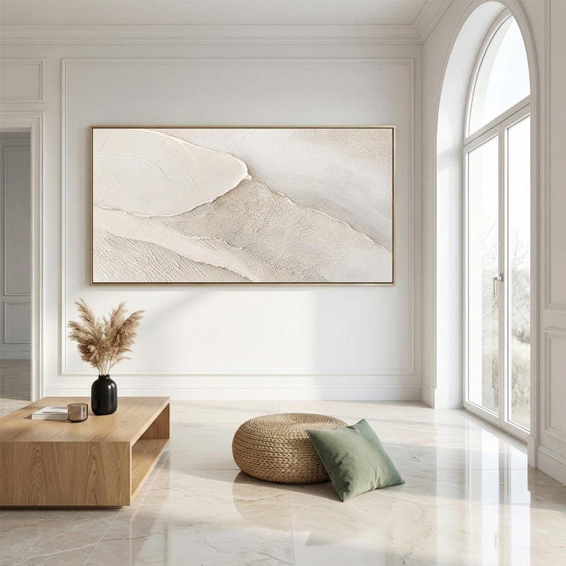 Wabi-Sabi No. 02 hand-painted artwork
