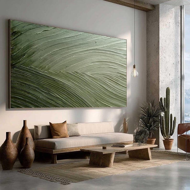 Large Wall Art No. 07 hand-painted wall artwork