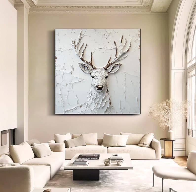 Large Wall Art No. 08 hand-painted wall artwork